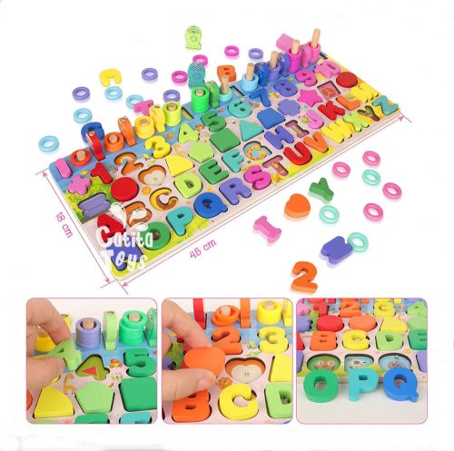 Drevená edukačná hračka