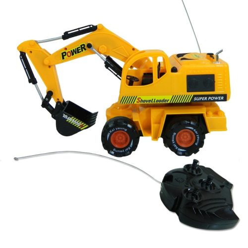RC bager s diaľkovým ovládaním a pohyblivou lyžicou