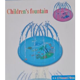 Záhradná vodná fontána – vodná podložka pre deti