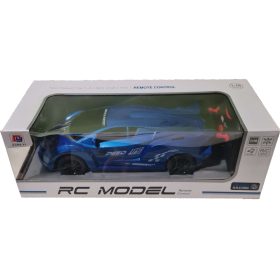   Diaľkovo ovládané pretekárske auto Lamborghini – modré