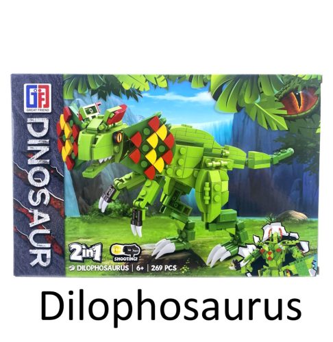 Dinosauří stavebnice 2 v 1 / až 4 v 1 – Morphing dinosauří série (200–300 ks)