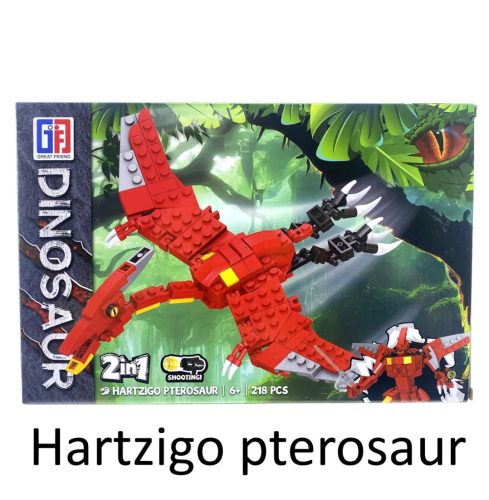 Dinosauří stavebnice 2 v 1 / až 4 v 1 – Morphing dinosauří série (200–300 ks)