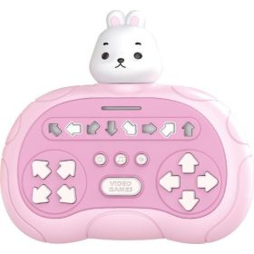   Reflexná hra v tvare zajačika – zručnostná hra s tlačidlami smeru