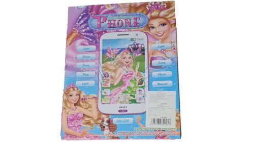 Dotykový ružový detský smartfón