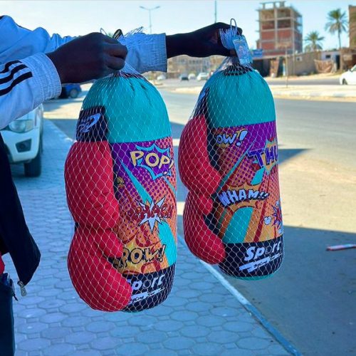 Graffitis boxovacie vrece s rukavicami