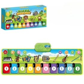 Hudobná klavírna hracia podložka – 10 klávesov