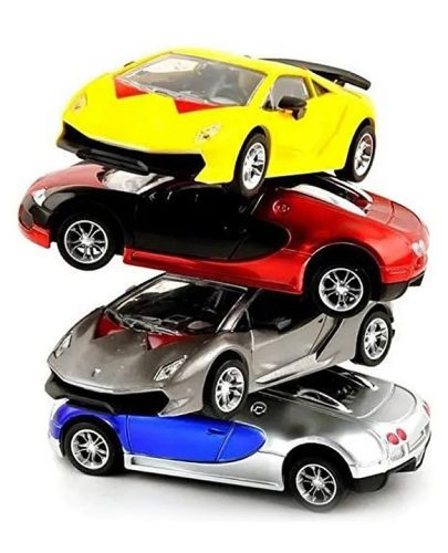 Súprava pretekárskych áut – 4 ks