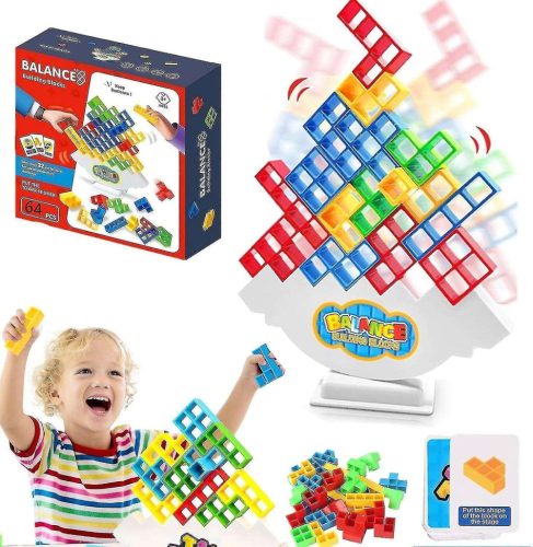 Tetris puzzle balančná spoločenská hra