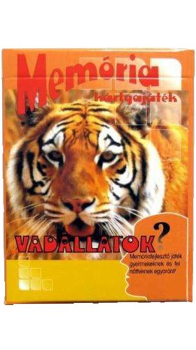 Pamäťová kartová hra – Divoké zvieratá