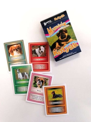 Pamäťová kartová hra – Psíky