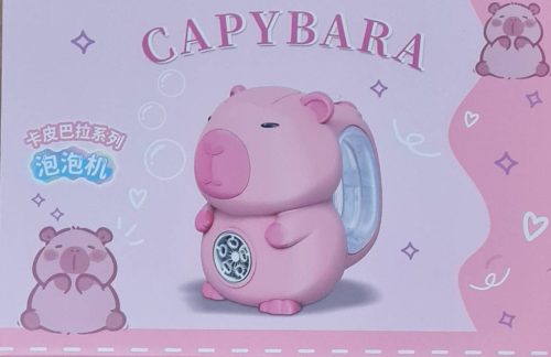 Ružová kapibara bublifuková pištoľ