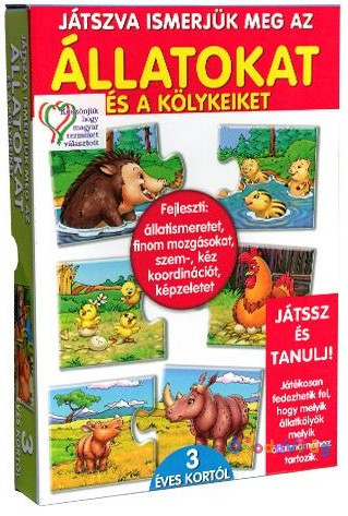 Hravou formou spoznávame zvieratká a ich mláďatá