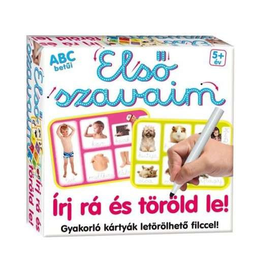 Moje prvé slová / Cvičné kartičky na písanie abecedy
