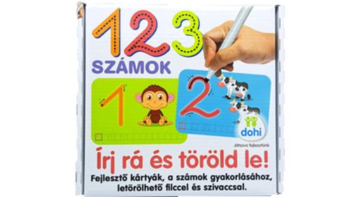 Karty na precvičovanie čísel 123