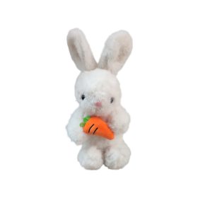  Plyšový zajačik s mrkvou 33 cm – roztomilá figúrka zajaca