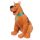 Scooby-Doo sediaca plyšová figúrka 31 cm - Play by Play plyšový pes