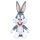 Bláznivé melódie - Bugs Bunny sediaca plyšová figúrka 27 cm - Play by Play