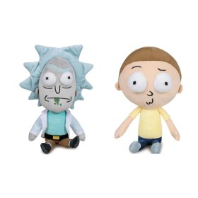 Plyšový set Rick & Morty - Rick (43 cm) + Morty (35 cm)