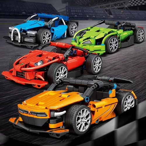 Stavebnica pretekárskeho auta – 210 dielov