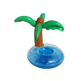 Nafukovací držiak na pohár s motívom palmy
