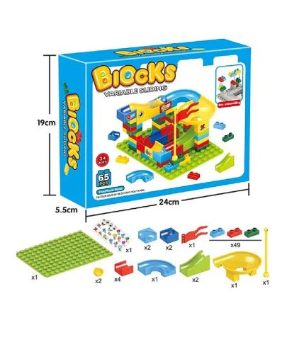 Marble Run stavebnica – 65 dielov