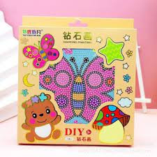 Diamantová mozaika – Motív motýľ / kozmonaut