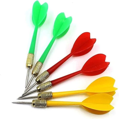 Darts šípky – kovové, 6 ks