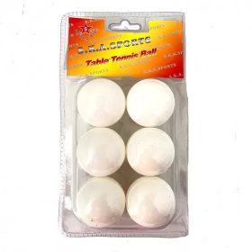 Pingpongové loptičky (6 ks)