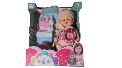 Hračka bábätko – na obliekanie, kŕmenie, cikanie a rozprávanie