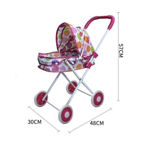 Skladací kočík pre bábiky