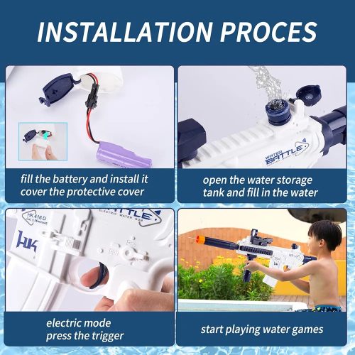 Elektrický automatický vodný pištoľ