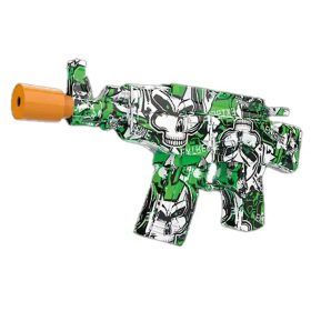   Automatická hračka puška s gélovými guľkami zelená, modrá, žltá