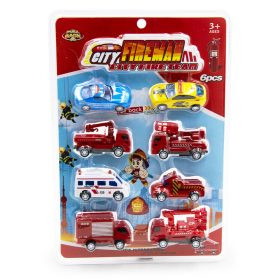 Sada mestských hasičských vozidiel – 6 ks