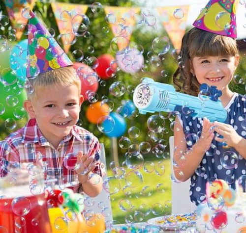 Automatická bublifuková pištoľ