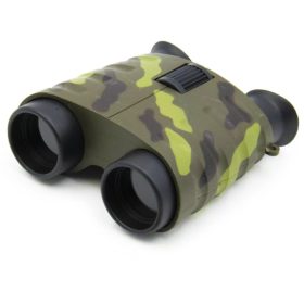   Detský ďalekohľad v maskáčovom prevedení - s nastaviteľným zaostrením, na zavesenie na krk