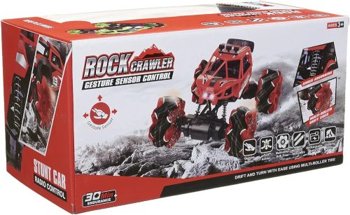 Kaskadérske pásové auto na skaly s gestovým ovládaním a diaľkovým ovládačom