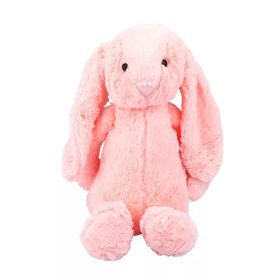   Ružový plyšový zajačik – mäkká plyšová hračka zajac 38 cm