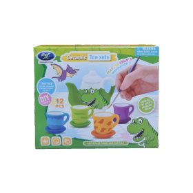 Mini maľovateľná porcelánová čajová súprava