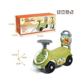 Bábätkovské dino odrážadlo na kolesách