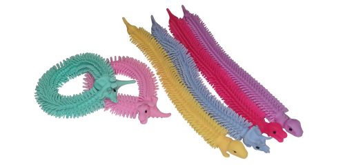 Antistresový farebný náramok s dinosaurom