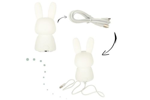 Zajačik LED nočná lampa