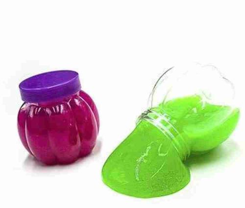 Farebný slime v tvare tekvice – sliz