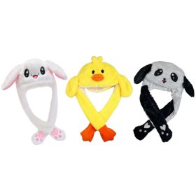 Zvieracie čiapky s pohyblivými ušami