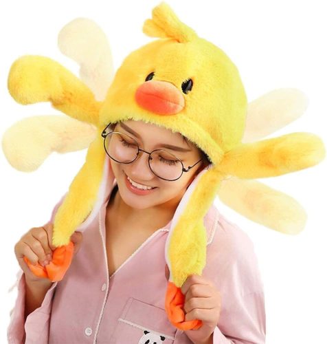 Zvieracie čiapky s pohyblivými ušami