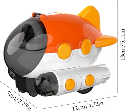 Červená ponorka so svetlami a hudbou