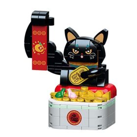 Stavebnica šťastnej mačky