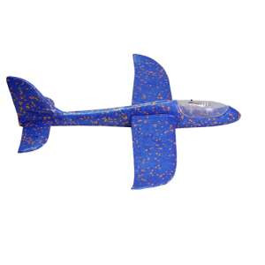 Svetielkujúce penové lietadlo