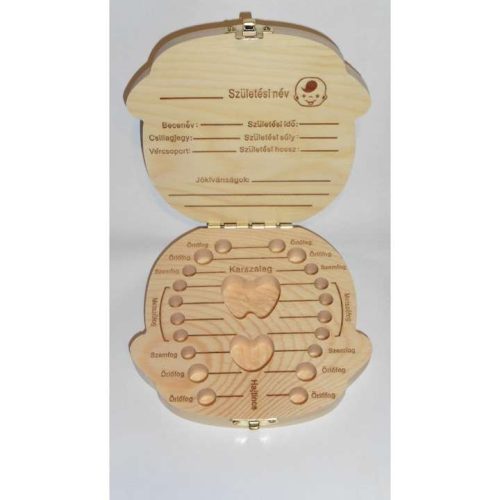 Krabička na zubnú protézu pre chlapcov – maďarská verzia