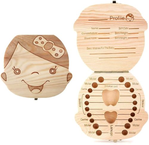 Krabička na zubnú protézu pre dievčatá – maďarská verzia