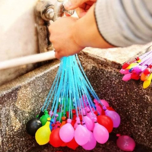 37 vodných balónikov